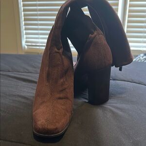 Candie's Brown Heeled Boots